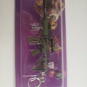 FORTNITE AR Assault Rifle METAL  KEYCHAIN  Epic Games